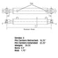 HCW-3506 New 2500 & 3000 PSI Double Acting Cylinder Fits Hercules Models