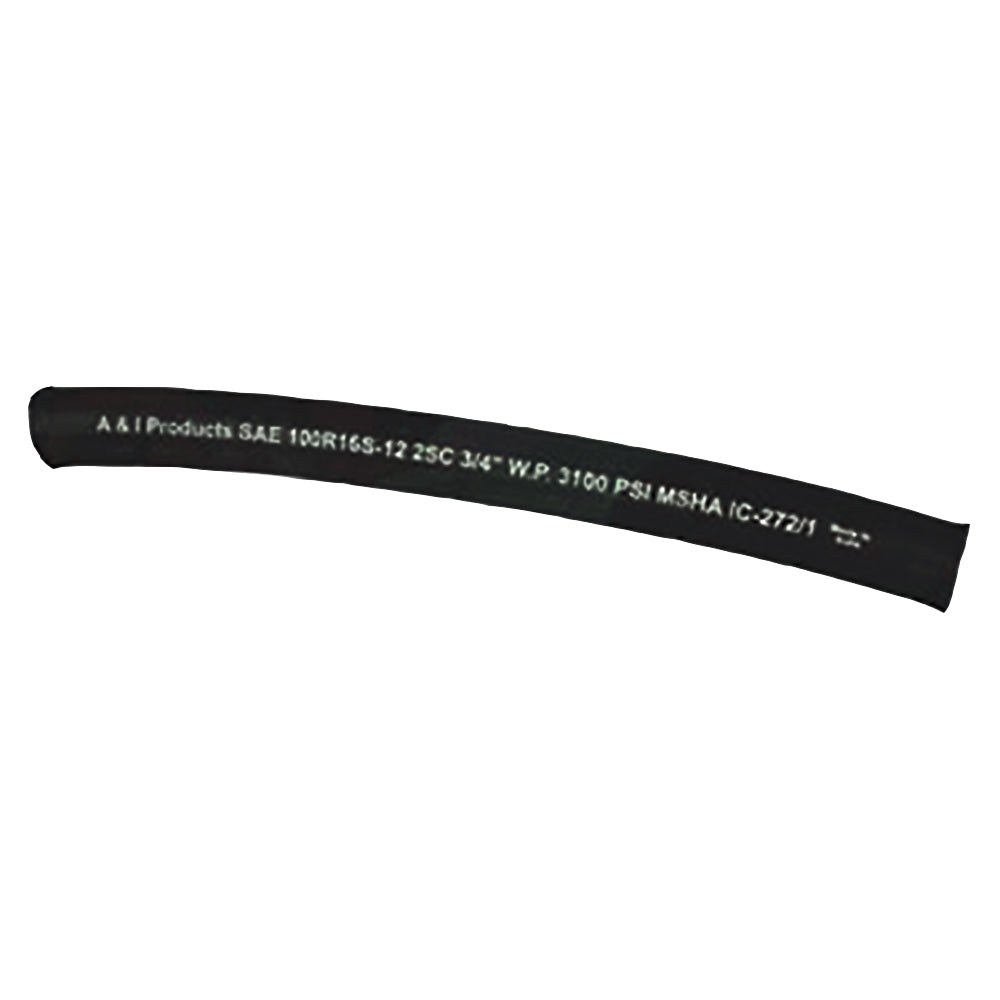 2 Wire 3/4" Compact Hyd. Hose (50 ft.) Fits Pix Models P100R16-12X50