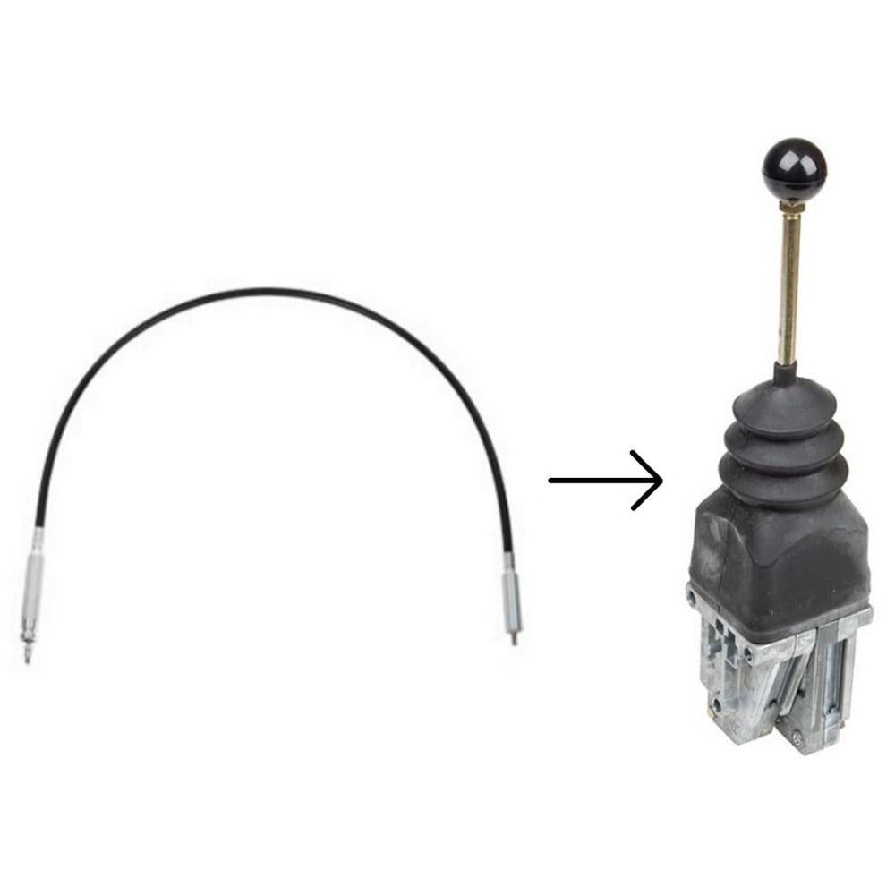 VFH1441 New Universal 2-Spool Hydraulic Joy Stick 48" Control Cable Assembly