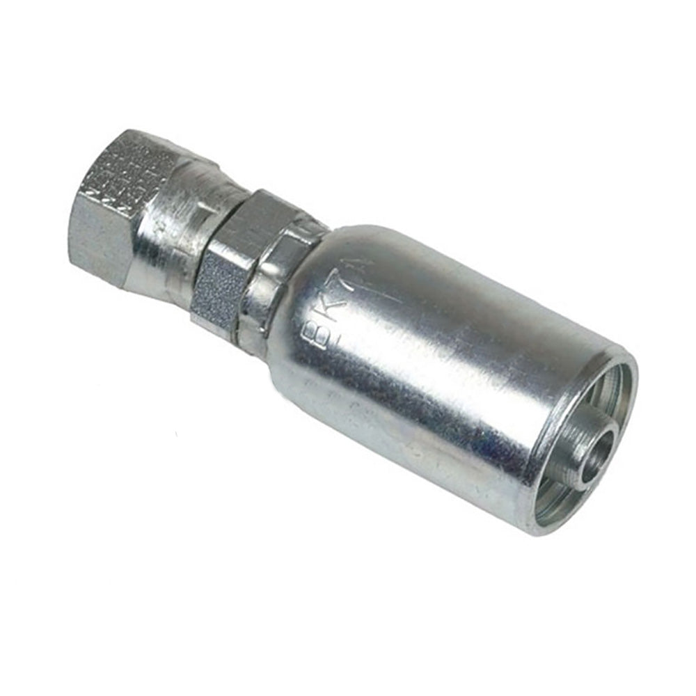 06M-606 Female Jic 37° Swivel Straight Crimp Fitting Fits Universal Products