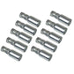 HY06-06FJ Pack of (10) Female JIC 37° Straight Crimp Fittings