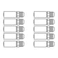 MJ-06-08 New 10 Pack of Universal Straight Hydraulic Crimp Fittings