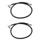 Qty 2: Snow Plow Hydraulic Pressure Hose Fits Western Replaces 1304030