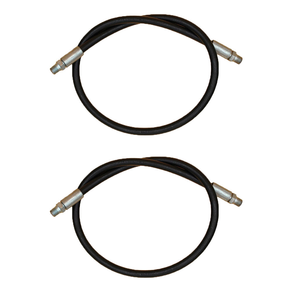 Qty 2: High-Pressure Hydraulic Hoses Fits Western Replaces 1304225