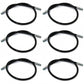 (Pack of 6) High Pressure Hydraulic Hoses Fits Western UniMount Standard