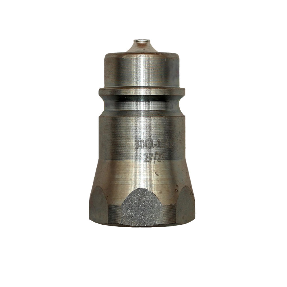 Pioneer 8010-4p male hydraulic coupler. 1/2"-14 NTPF "0"