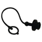 5205-2M Dust Plug - Black Fits Pioneer Hydraulics 1/4" Rubber Cap.