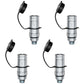 Qty 4: Female Coupler
 Fits John Deere Replaces AL119348