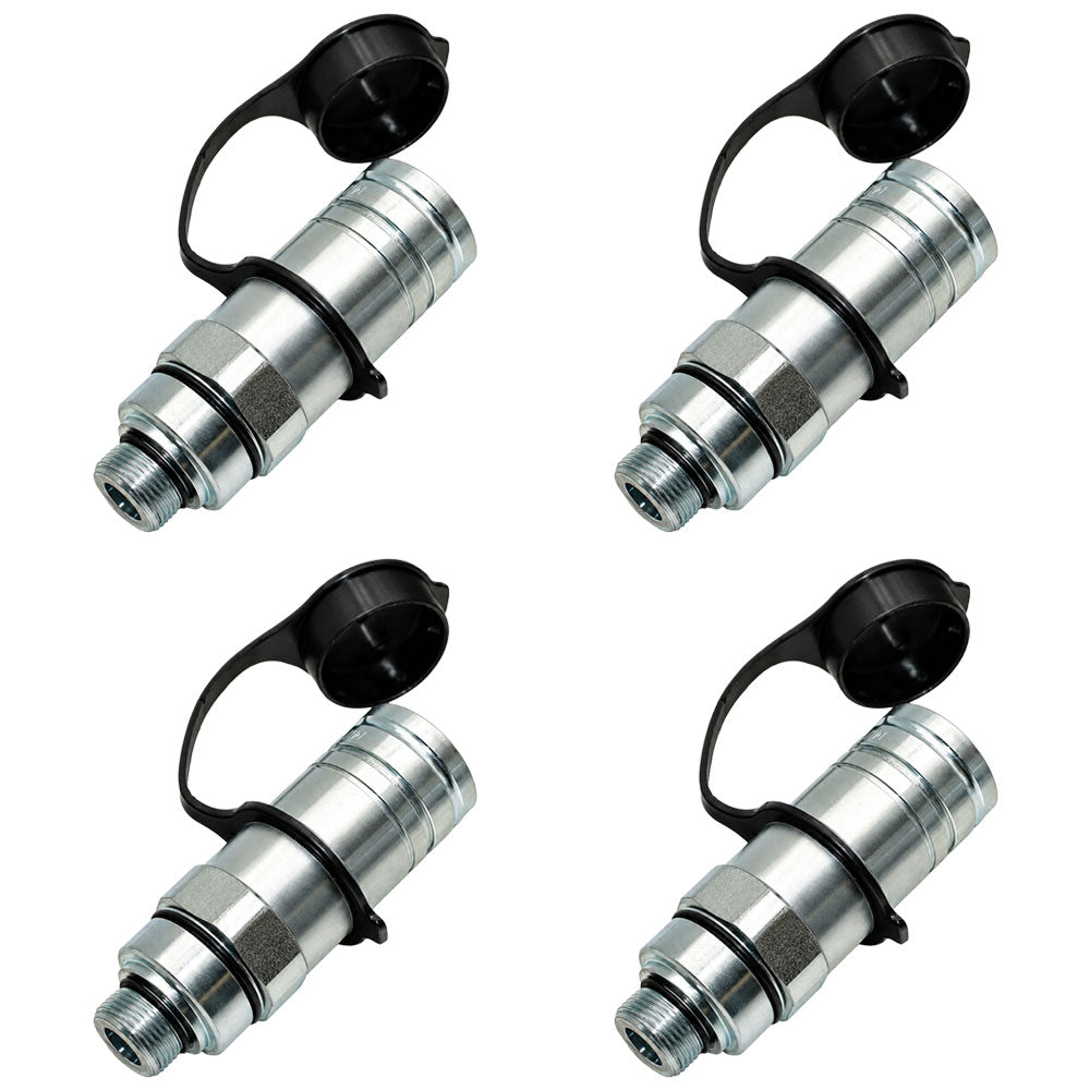 Qty 4: Female Coupler
 Fits Ford/New Holland Replaces 5179558