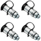 Qty 4: Female Coupler
 Fits Case/International Harvester Replaces 297907A1
