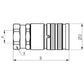 Female Coupler Fits Thomas Replaces FEM-501-8FP-NL