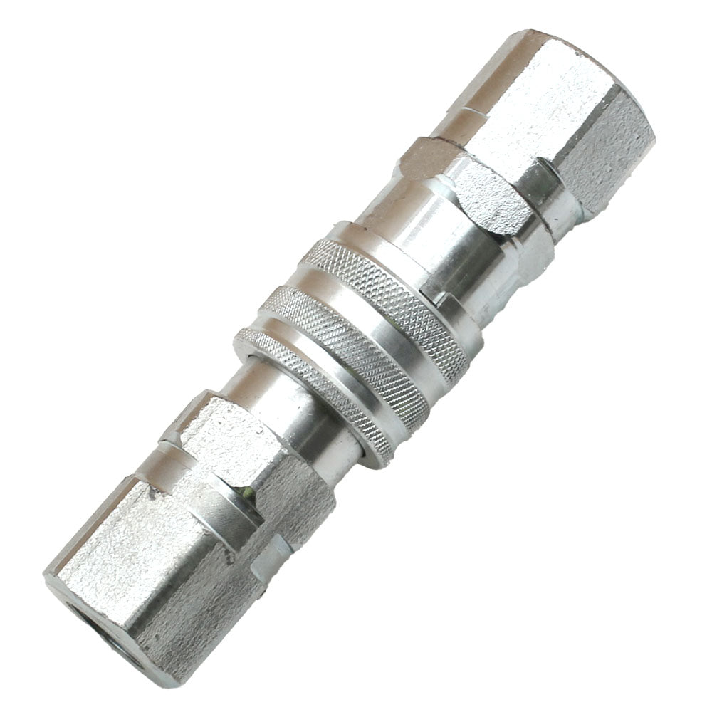 1/2 NPT Flat Face Hydraulic Quick Connect Couplers Coupling Loader Fits Bobcat