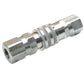 1/2 NPT Flat Face Hydraulic Quick Connect Coupler Coupling Set Skid Steer Fits