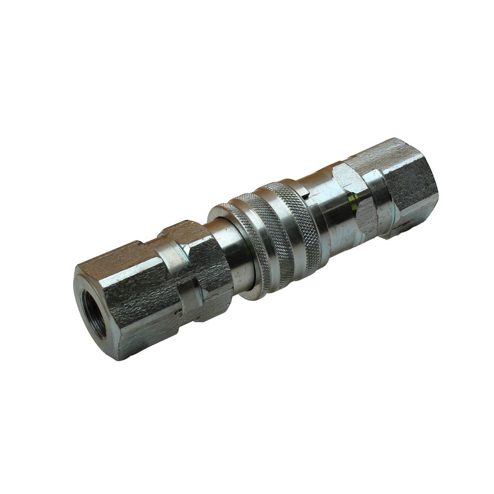 Flat Face Hydraulic Quick Connect Coupler Fits Bobcat Replaces FF12-08N