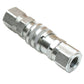 1/2 NPT Flat Face Hydraulic Quick Connect Coupler Coupling Set Skid Steer Fits