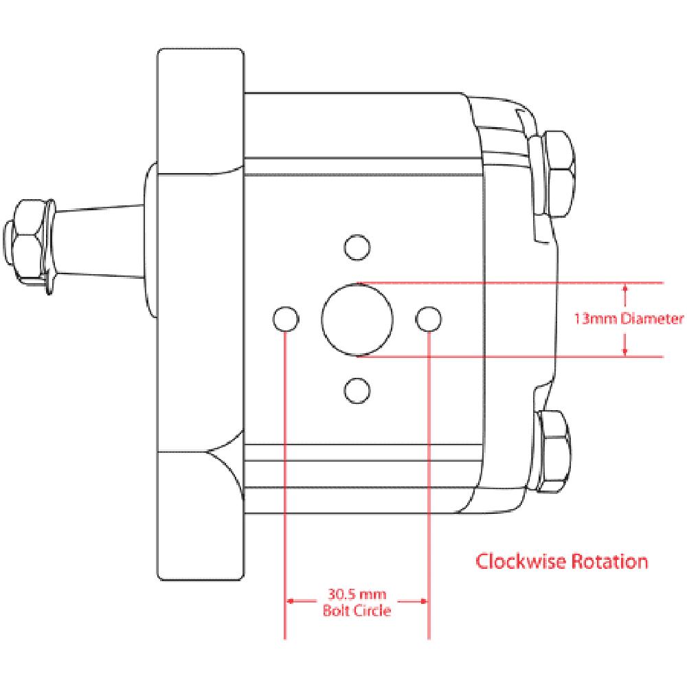 Hydraulic Pump Fits Fiat Replaces 00568162