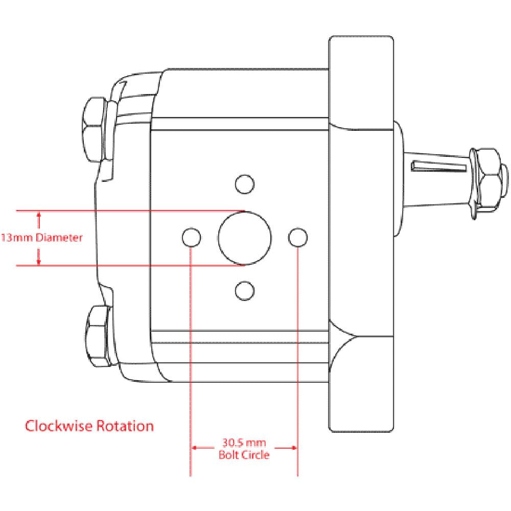 Hydraulic Pump Fits Fiat Replaces 00568162