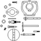 Fits International HaresterK10 New Complete  Carburetor Kit Fits Case-