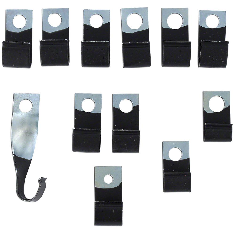 IHS2635 Wiring Harness Wire Clip 12 piece Set Fits International
