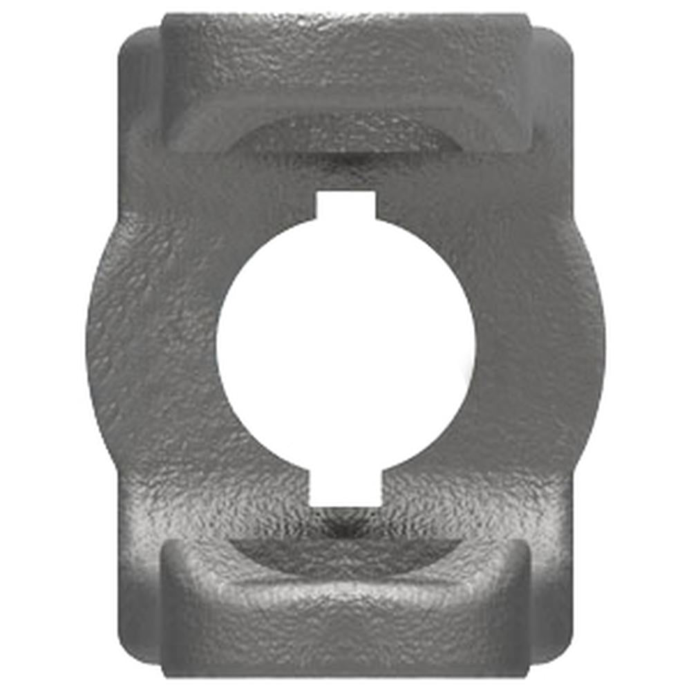 A-D128616-AI Implement Yoke Round Bore w/ Double Keyway & Set Screw