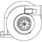 Turbocharger Fits Case/International Harvester Replaces 3522778