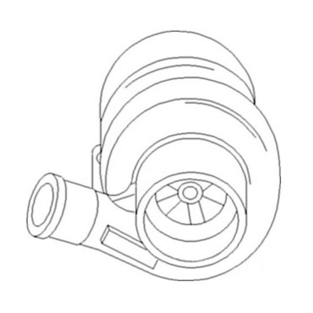 J802770 New Turbo Charger Fits Case-IH Tractor Models MX100 MX110 MX120 +
