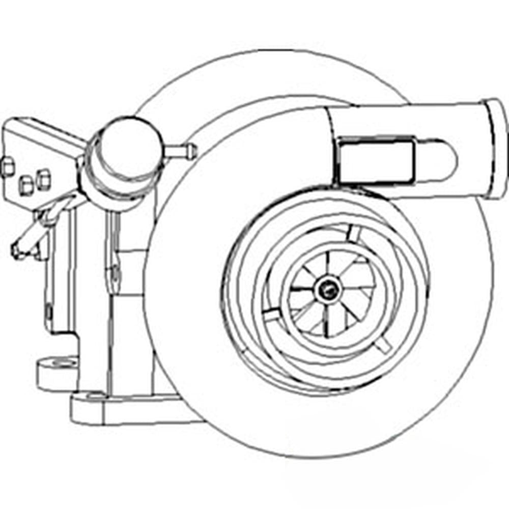 Turbocharger Fits Case IH 7230 7250 8940 7240 7240 7220 8950 8930 8930 8920
