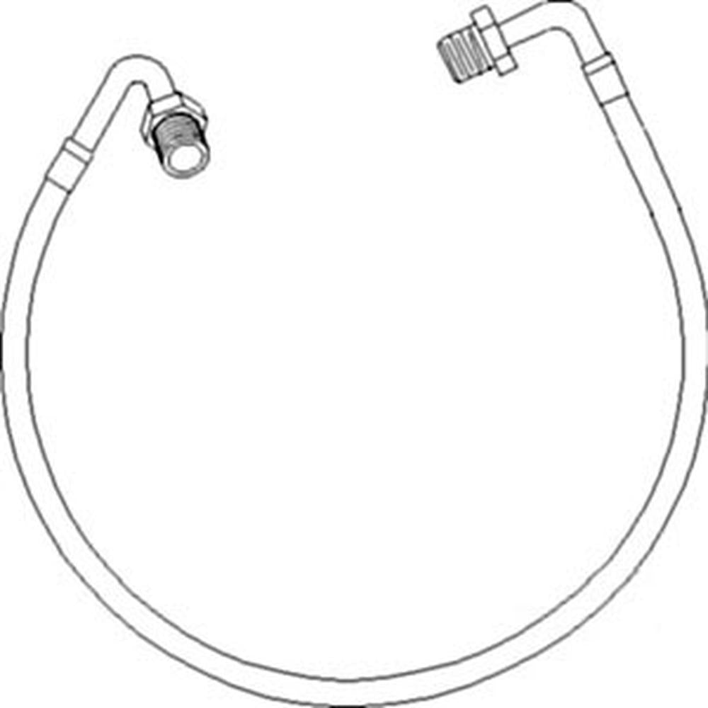 Turbo Supply Hose Fits Case Replaces J909548