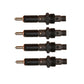 Qty 4: Fuel Injectors Fits Case/International Harvester Replaces HAJ929490