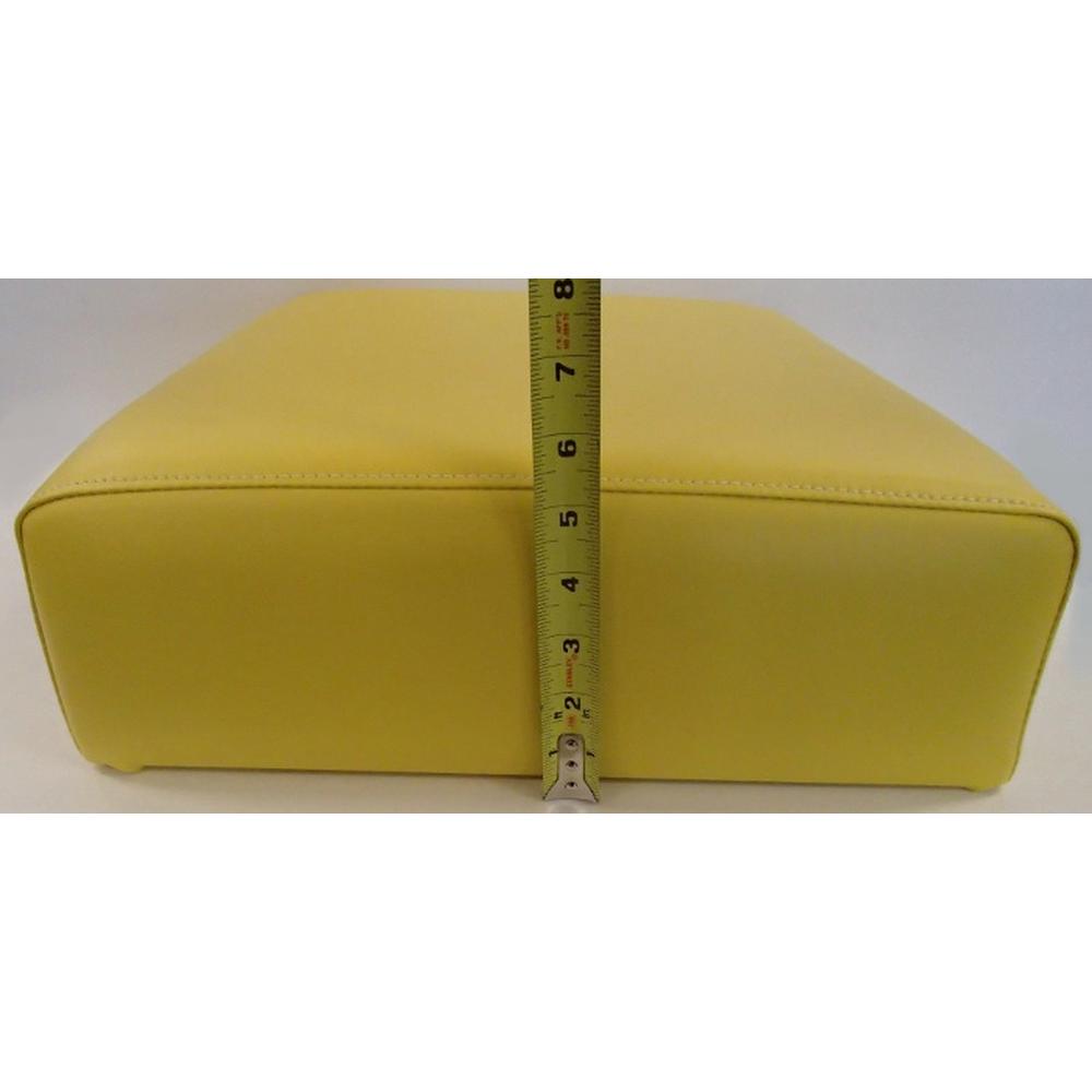 Yellow Backrest & Seat Cushion Set Fits John Deere Replaces YFR3YEL