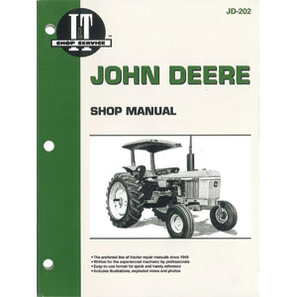 JD-202 I&T Shop Manual Fits John Deere Fits JD Tractor 2040 2240 2440 4240