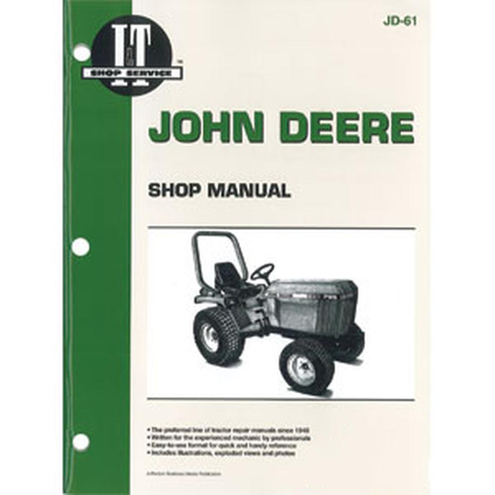 I&T Shop Service Manual 655,755,756,855 Fits John Deere