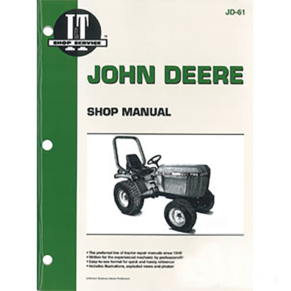 I&T Shop Service Manual 655,755,756,855 Fits John Deere
