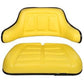 A-JD7000-SET 2-Pc Rail Style Seat & Wrap Around Backrest Set - Fits John Deere