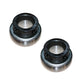 (2) Ball Bearing Cylindrical W/ Collar RA100RR-I Fits Case-IH 5088 6088 7088 914
