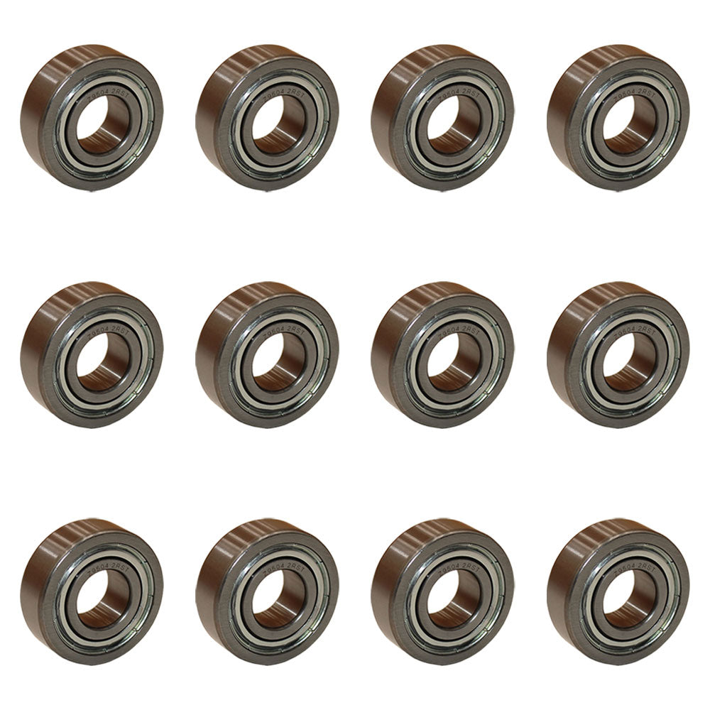 Qty 12: Ball Bearing
 Fits Universal Products Replaces P204RR6