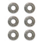 Qty 6: Ball Bearing Fits Gravely Replaces 011641