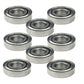 (Qty 8) Spindle Extra Capacity Deck Bearings Fits John Deere Fits JD9296 (Z-S)(4