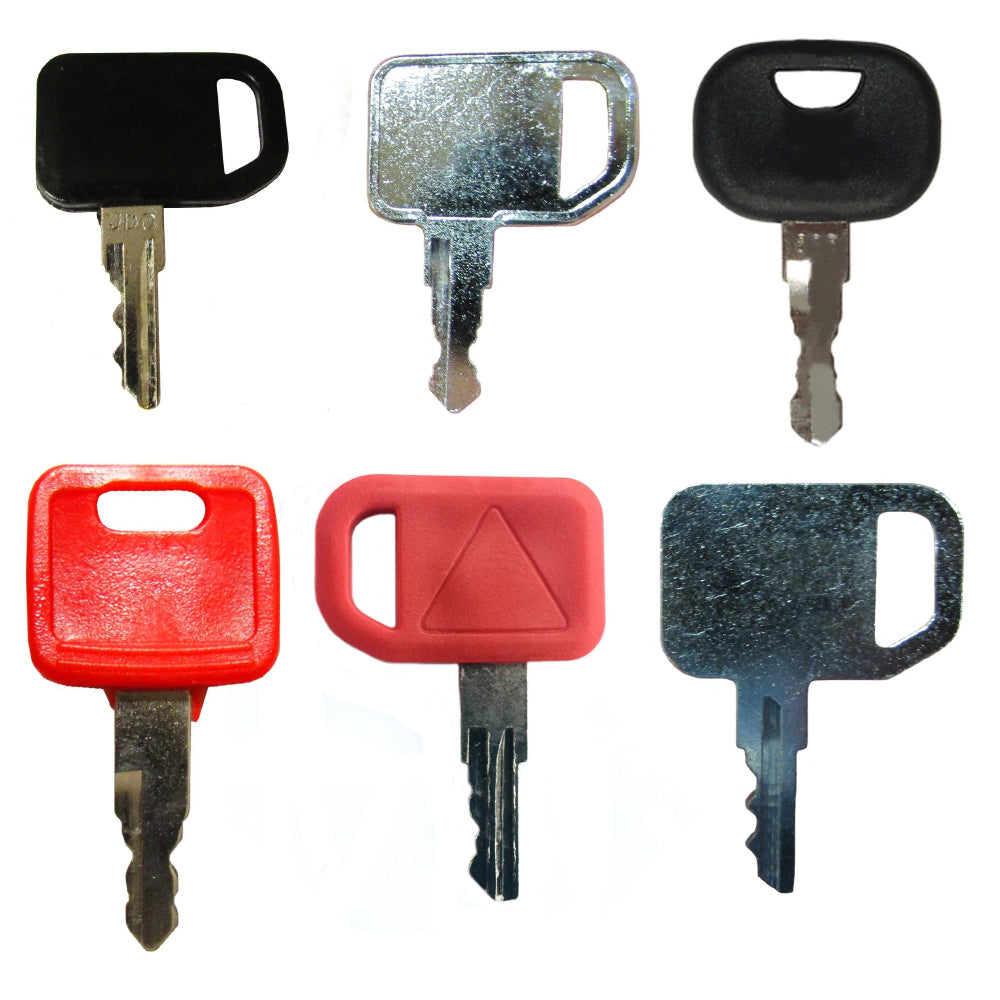 6 pc Key Set Fits John Deere Replaces AM101600