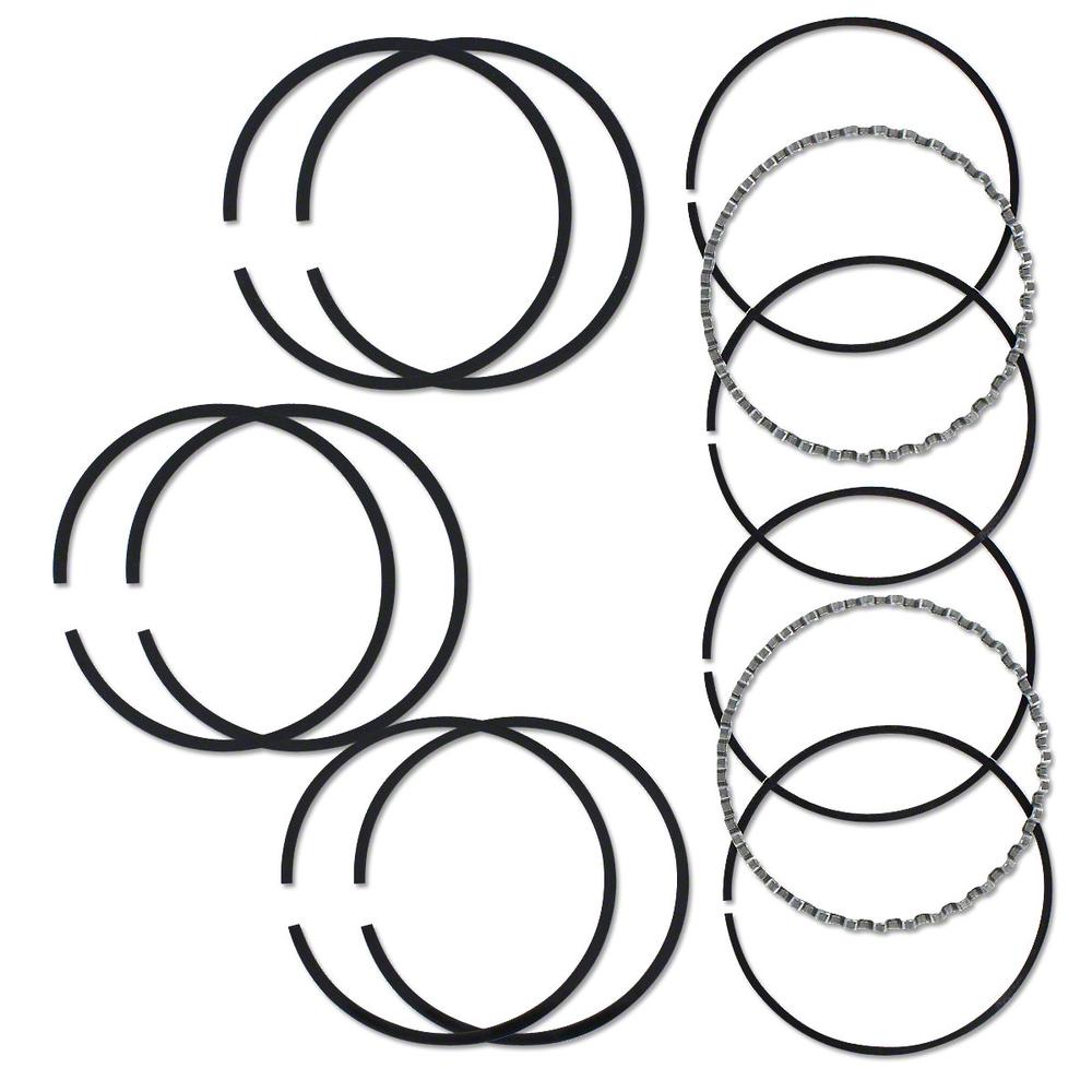 Piston Ring Set 2-Cylinder Fits John Deere Replaces JDS2145-STR