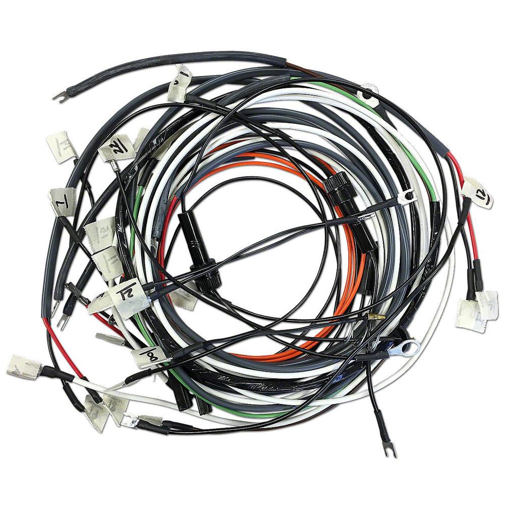 JDS3828 Restoration Quality Wiring Harness Fits John Deere Reliable Aftermarket Parts, Inc®
