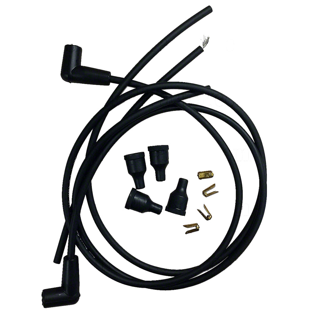 2 Cylinder (Modern Type) Spark Plug Wire Set Fits John Deere 50 Tractor