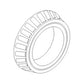 Bearing Cone Fits Caterpillar Replaces 9S3582