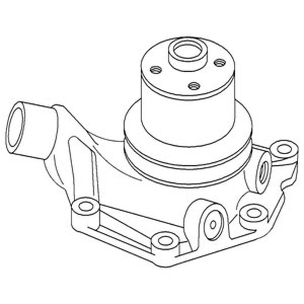 Water Pump Fits Case/International Harvester Replaces K200679-R