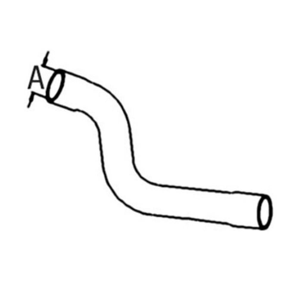Radiator Hose - Lower Fits Case 1294 1290 1394 1390 Fits Case IH K201976