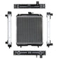 Radiator 19 1/2 X 14 11/16 Fits Kubota Compact Tractor BX2660D BX2670 BX2680