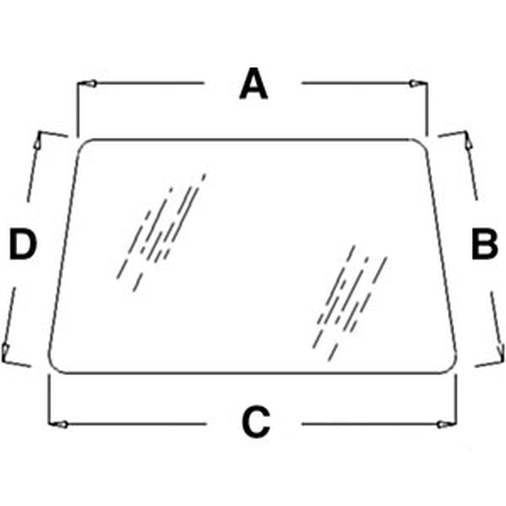 A-K311314-AI Glass, Rear Window