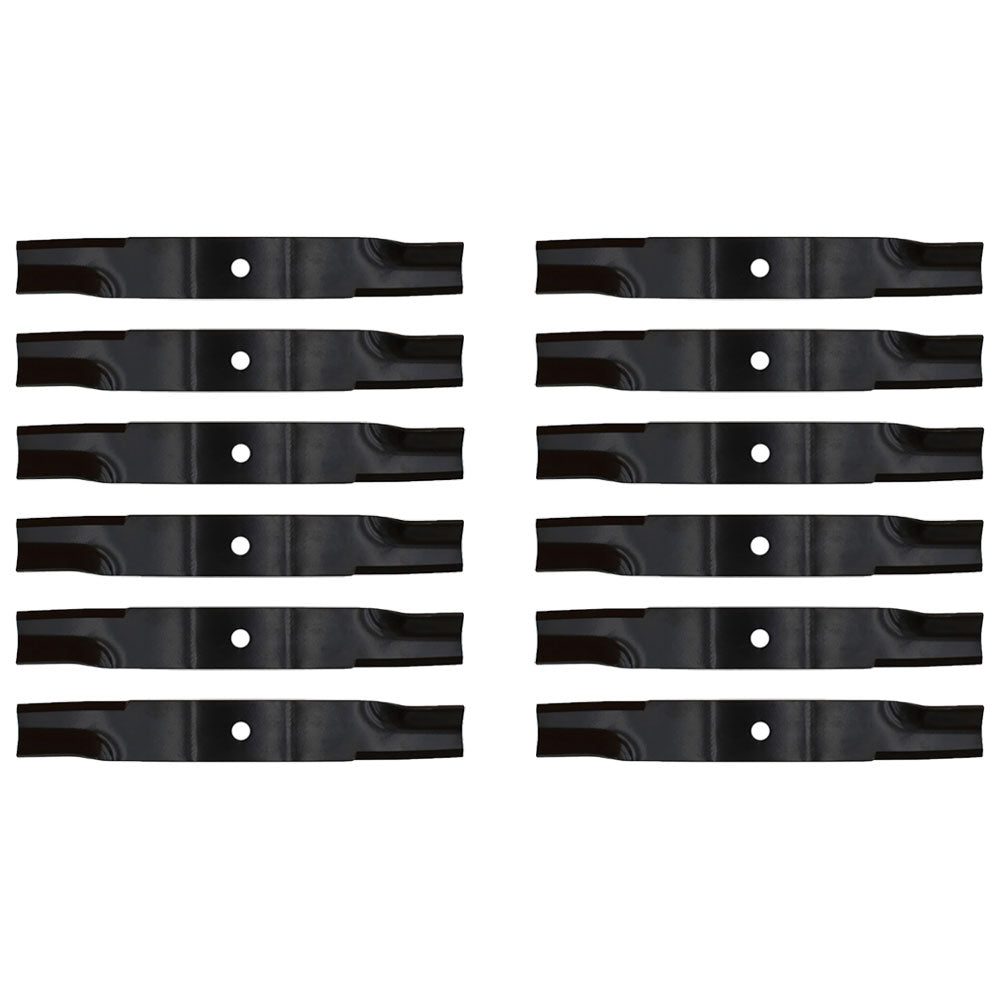 Qty 12: Finishing Mower Blade
 Fits Kubota Replaces K5617-34330