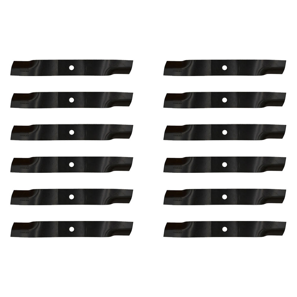 Qty 12: Finishing Mower Blade
 Fits Kubota Replaces K5617-34330