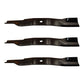 K5617-97530 Qty 3: Finishing Mower Blades Fits Kubota Replaces K5617-34330